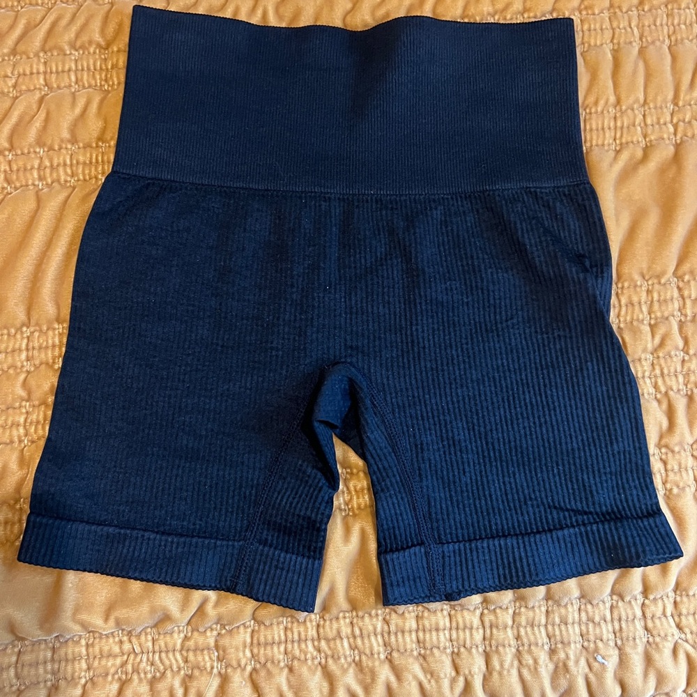 Colsie ribbed biker shorts